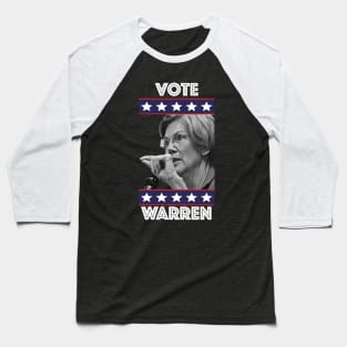 Vote Elizabeth Warren Baseball T-Shirt